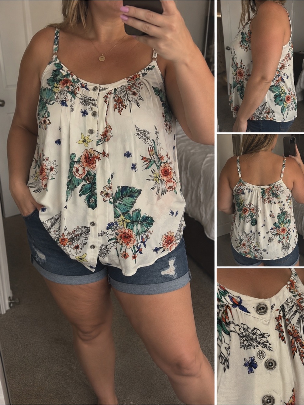 torrid Button-Front Camisole